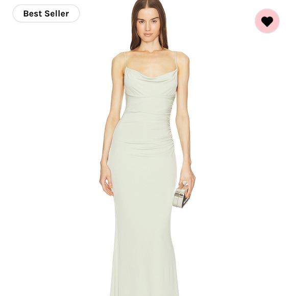 Katie May Surreal Gown Low back | sage | S| NWT - Picture 4 of 8
